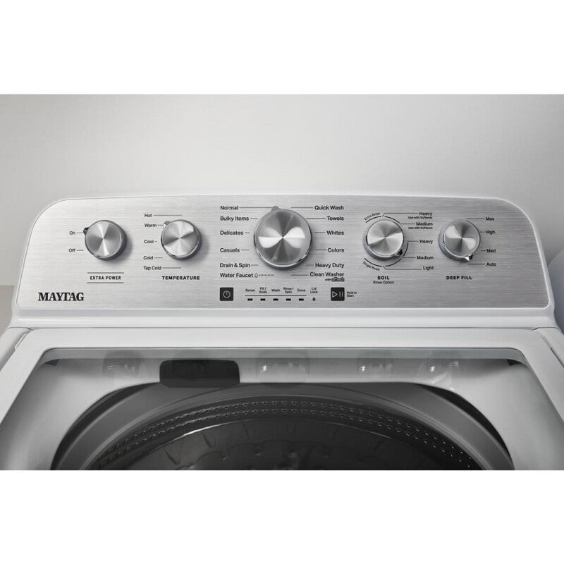 Maytag Top Load Washer with Extra Power - 4.8 cu. ft. - White (MVW5430MW)