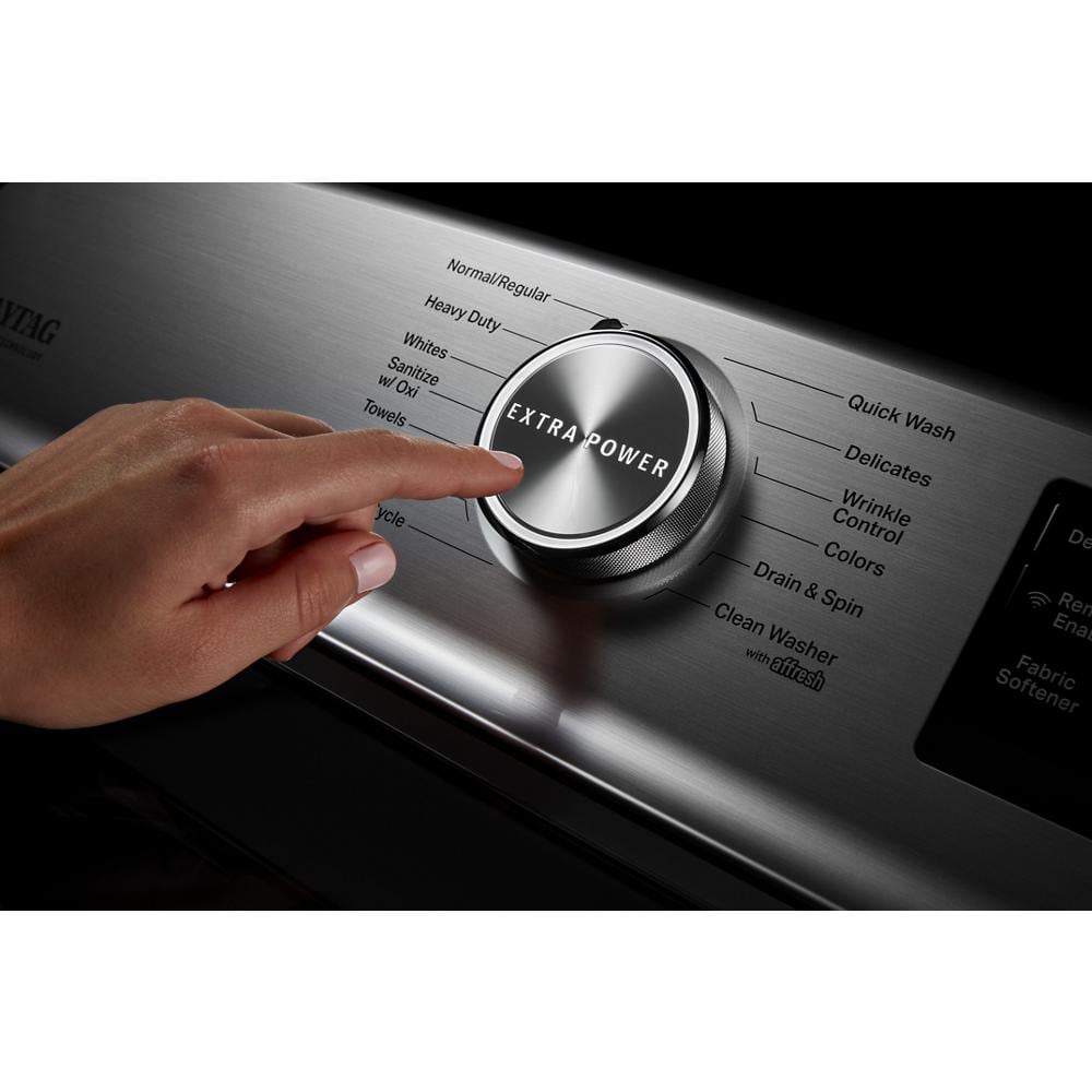 Maytag Smart Top Load Washer with Extra Power - 5.3 cu. ft. - White (MVW7232HW)