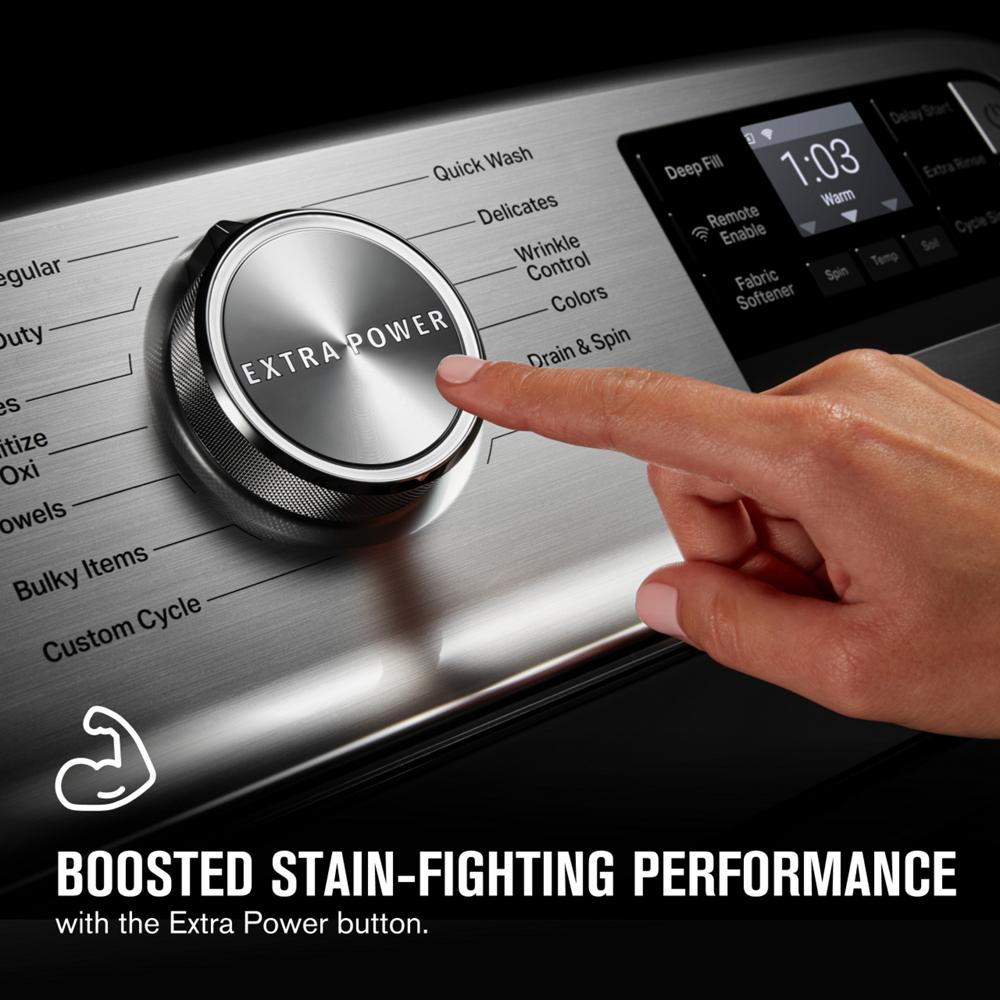 Maytag Smart Top Load Washer with Extra Power - 5.3 cu. ft. - White (MVW7232HW)