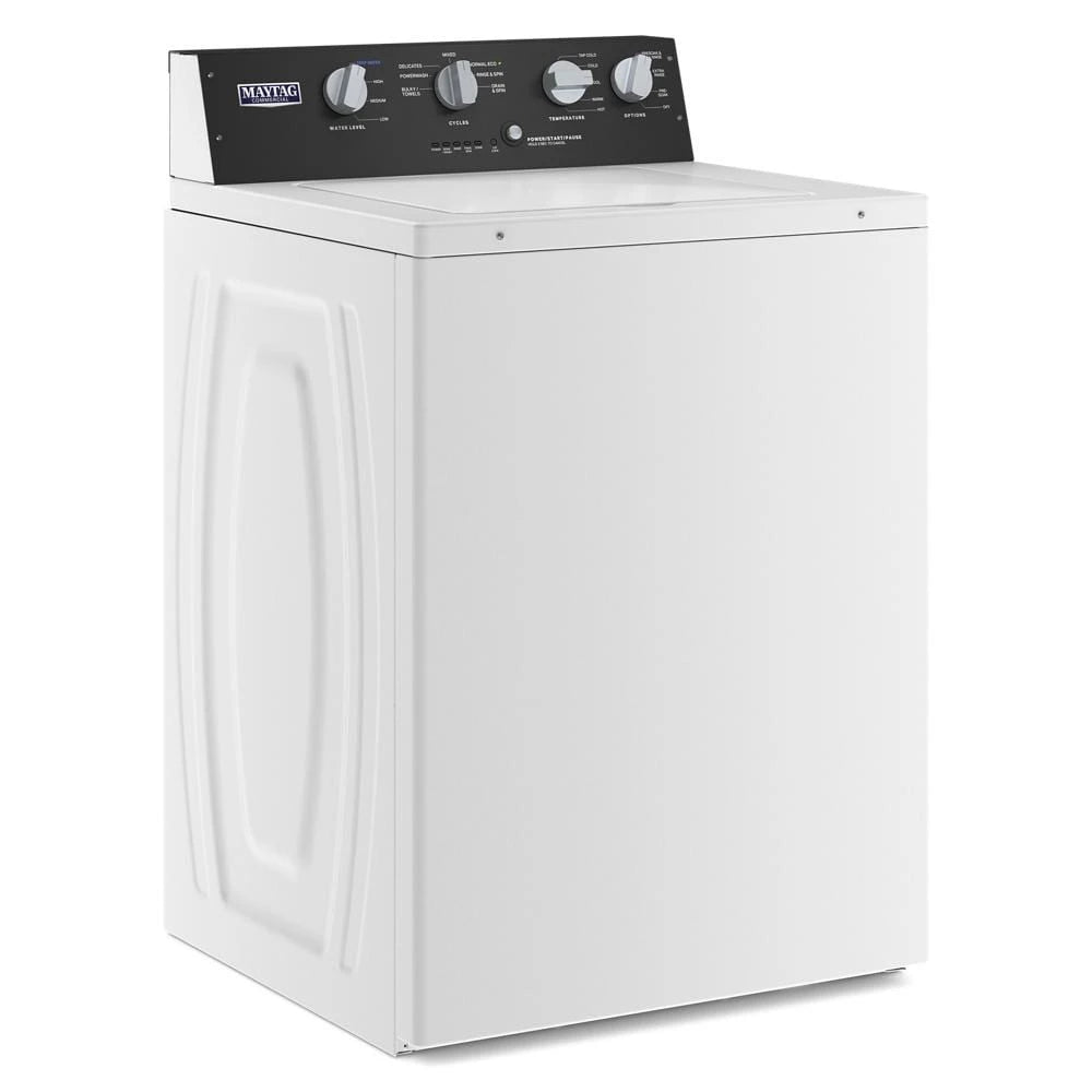 Maytag Commercial-Grade Residential Agitator Washer - 3.5 cu. ft. - White (MVWP586GW)
