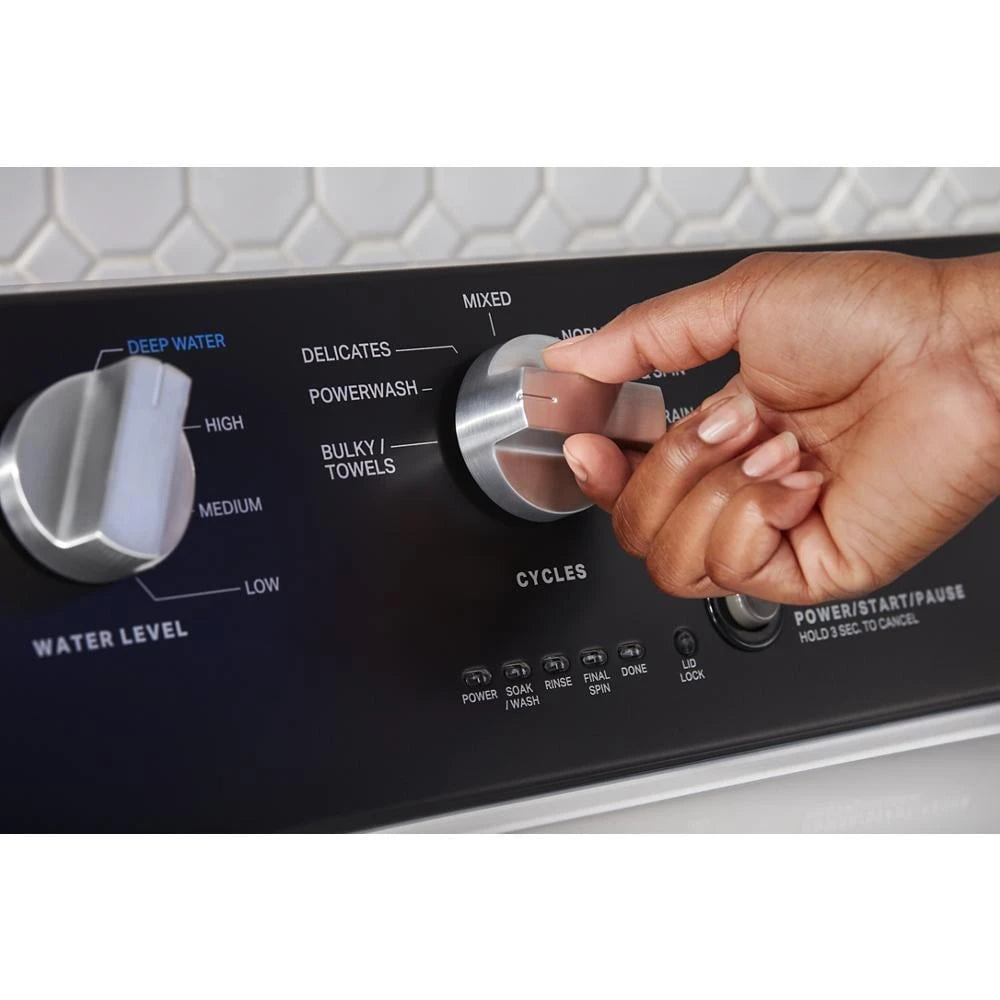 MAYTAG Commercial-Grade Residential Agitator Washer - 3.5 cu. ft. - White (MVWP586GW)