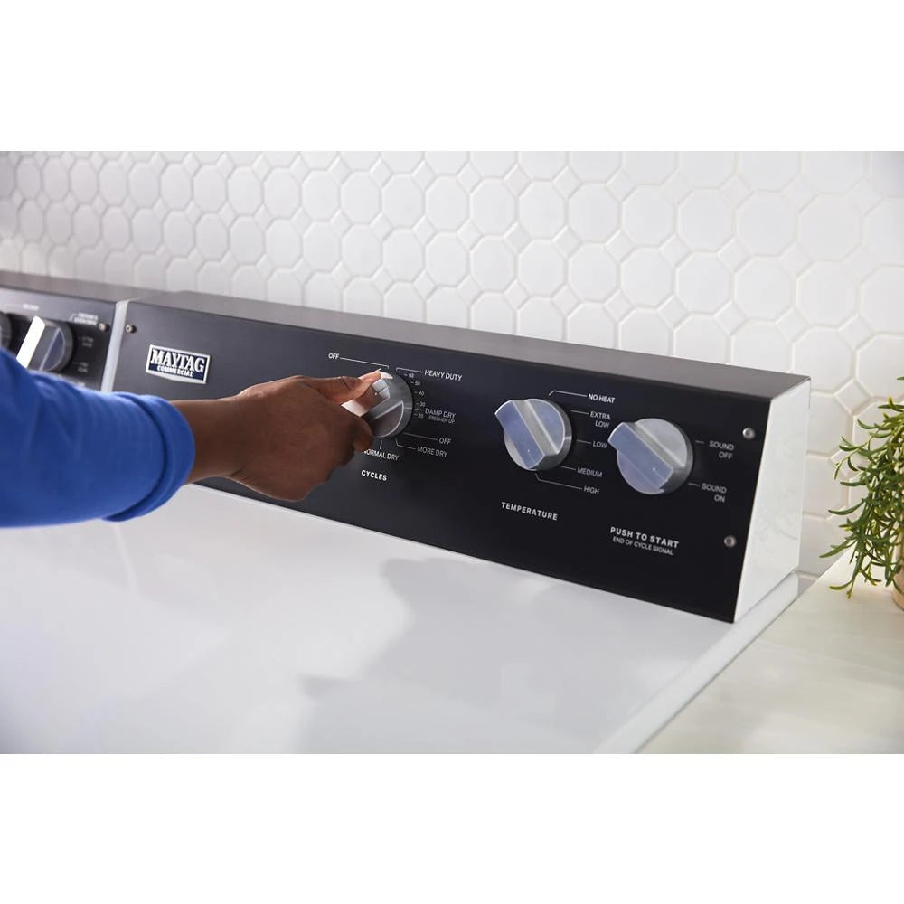MAYTAG Commercial-Grade Residential Agitator Washer - 3.5 cu. ft. - White (MVWP586GW)