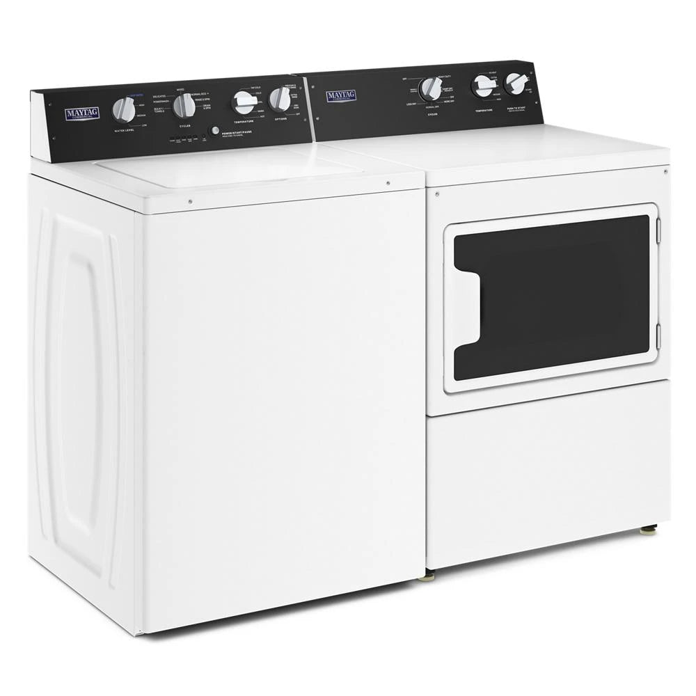 MAYTAG Commercial-Grade Residential Agitator Washer - 3.5 cu. ft. - White (MVWP586GW)
