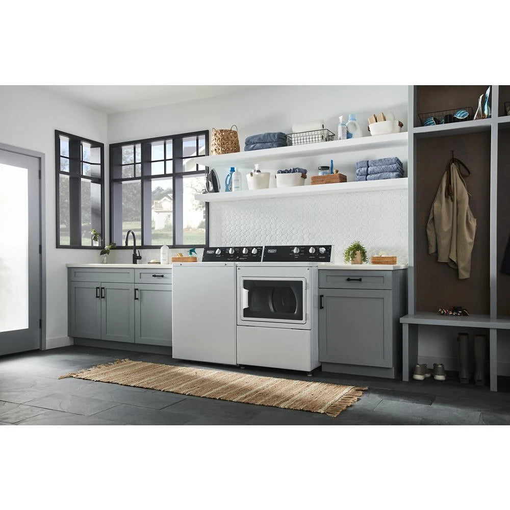 MAYTAG Commercial-Grade Residential Agitator Washer - 3.5 cu. ft. - White (MVWP586GW)