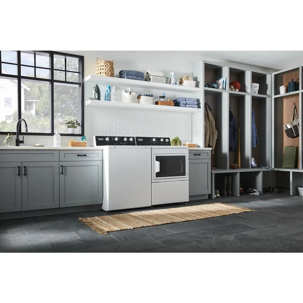 Maytag Commercial-Grade Residential Agitator Washer - 3.5 cu. ft. - White (MVWP586GW)