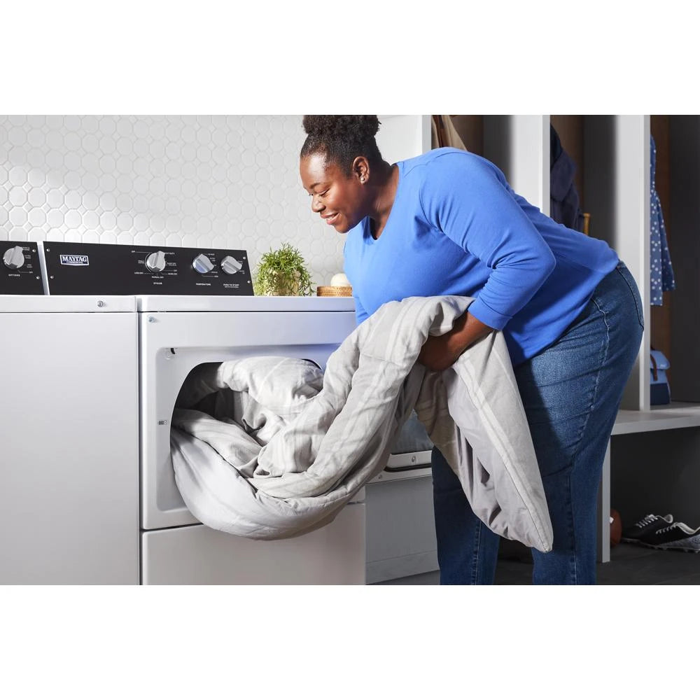 MAYTAG Commercial-Grade Residential Agitator Washer - 3.5 cu. ft. - White (MVWP586GW)