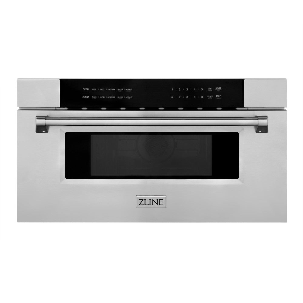 ZLINE 30 In. 1.2 Cu. Ft. Stainless Steel Built-in Microwave Drawer - Stainless Steel (MWD30)