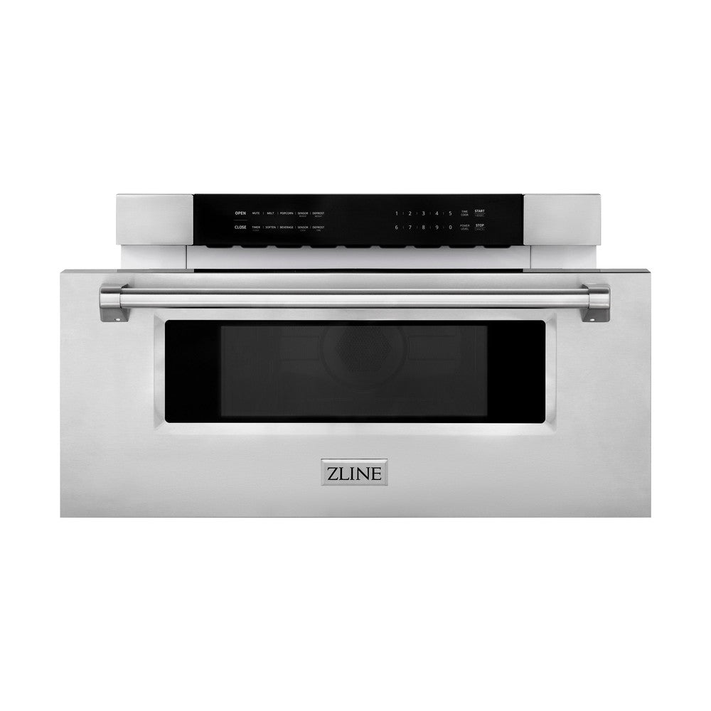ZLINE 30 In. 1.2 Cu. Ft. Stainless Steel Built-in Microwave Drawer - Stainless Steel (MWD30)