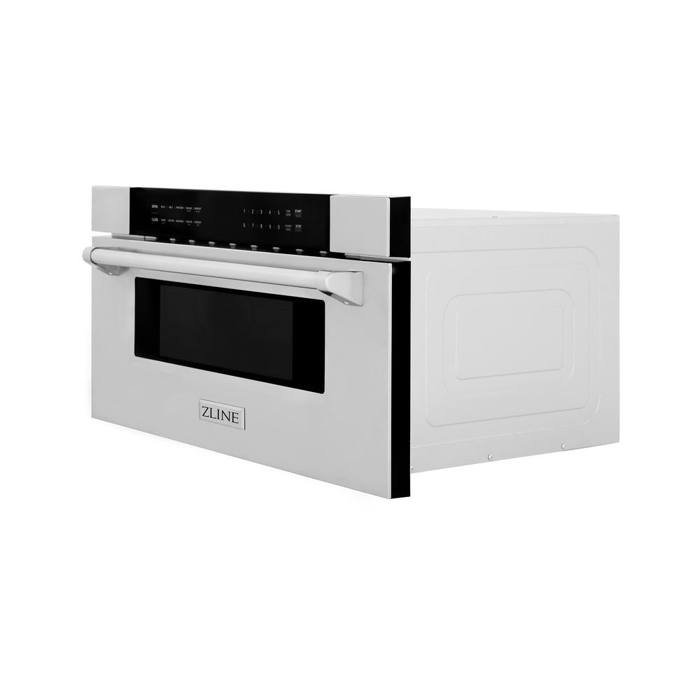 ZLINE 30 In. 1.2 Cu. Ft. Stainless Steel Built-in Microwave Drawer - Stainless Steel (MWD30)