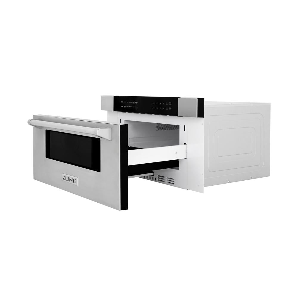 ZLINE 30 In. 1.2 Cu. Ft. Stainless Steel Built-in Microwave Drawer - Stainless Steel (MWD30)