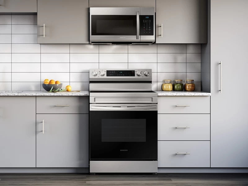 SAMSUNG Self Clean | Wi-Fi | 6.3 cu.ft. - Stainless Steel (NE63A6311SSAA)