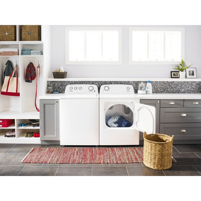 Amana 6.5 cu. ft. Electric Dryer with Wrinkle Prevent Option - White (NED4655EW)