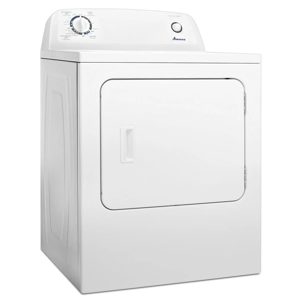 AMANA 6.5 cu. ft. Electric Dryer with Wrinkle Prevent Option - White (NED4655EW)