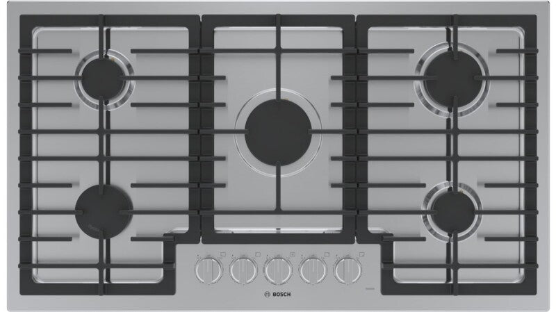 BOSCH 500 Series Gas Cooktop 36'' - Stainless Steel (NGM5659UC)