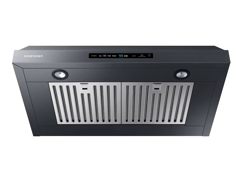 Samsung 30" Under Cabinet Range Hood in Black Stainless Steel - Fingerprint Resistant Black Stainless Steel (NK30N7000UGAA)