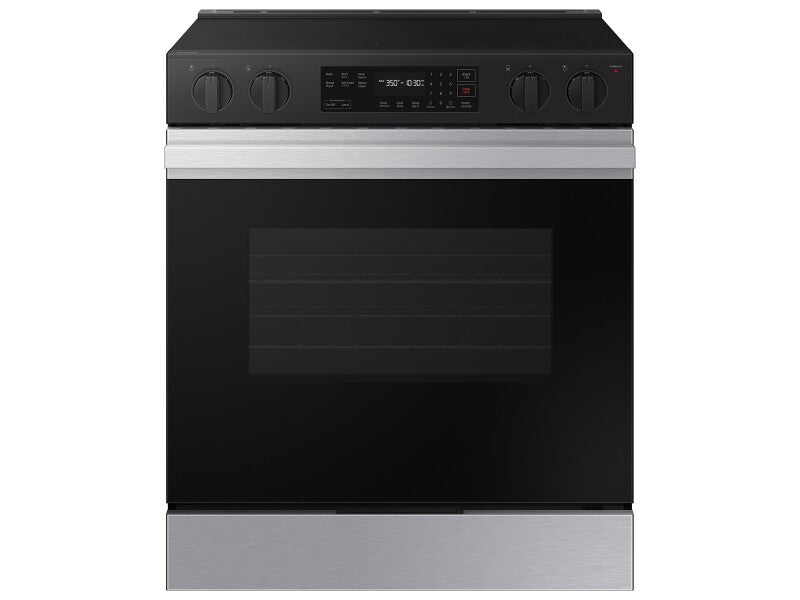 SAMSUNG Fingerprint Resistant | Wi-Fi | 6.3 cu.ft. - Stainless Steel (NSE6DG8100SRAA)