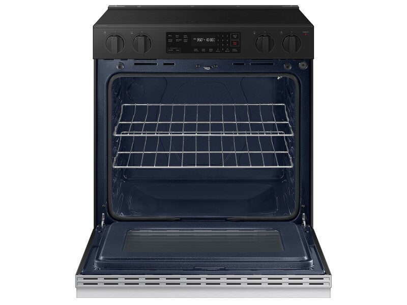 SAMSUNG Fingerprint Resistant | Wi-Fi | 6.3 cu.ft. - Stainless Steel (NSE6DG8100SRAA)