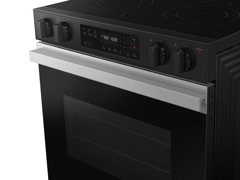 SAMSUNG Fingerprint Resistant | Wi-Fi | 6.3 cu.ft. - Stainless Steel (NSE6DG8100SRAA)