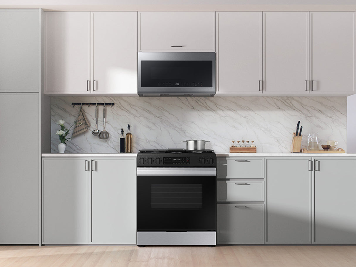 SAMSUNG Fingerprint Resistant | Wi-Fi | 6.0 cu.ft. - Stainless Steel (NSG6DG8100SRAA)