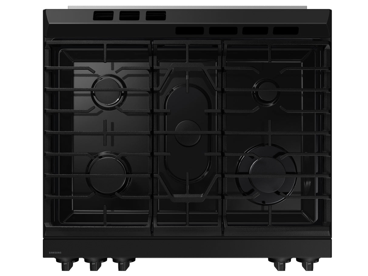 SAMSUNG Fingerprint Resistant | Wi-Fi | 6.0 cu.ft. - Stainless Steel (NSG6DG8100SRAA)