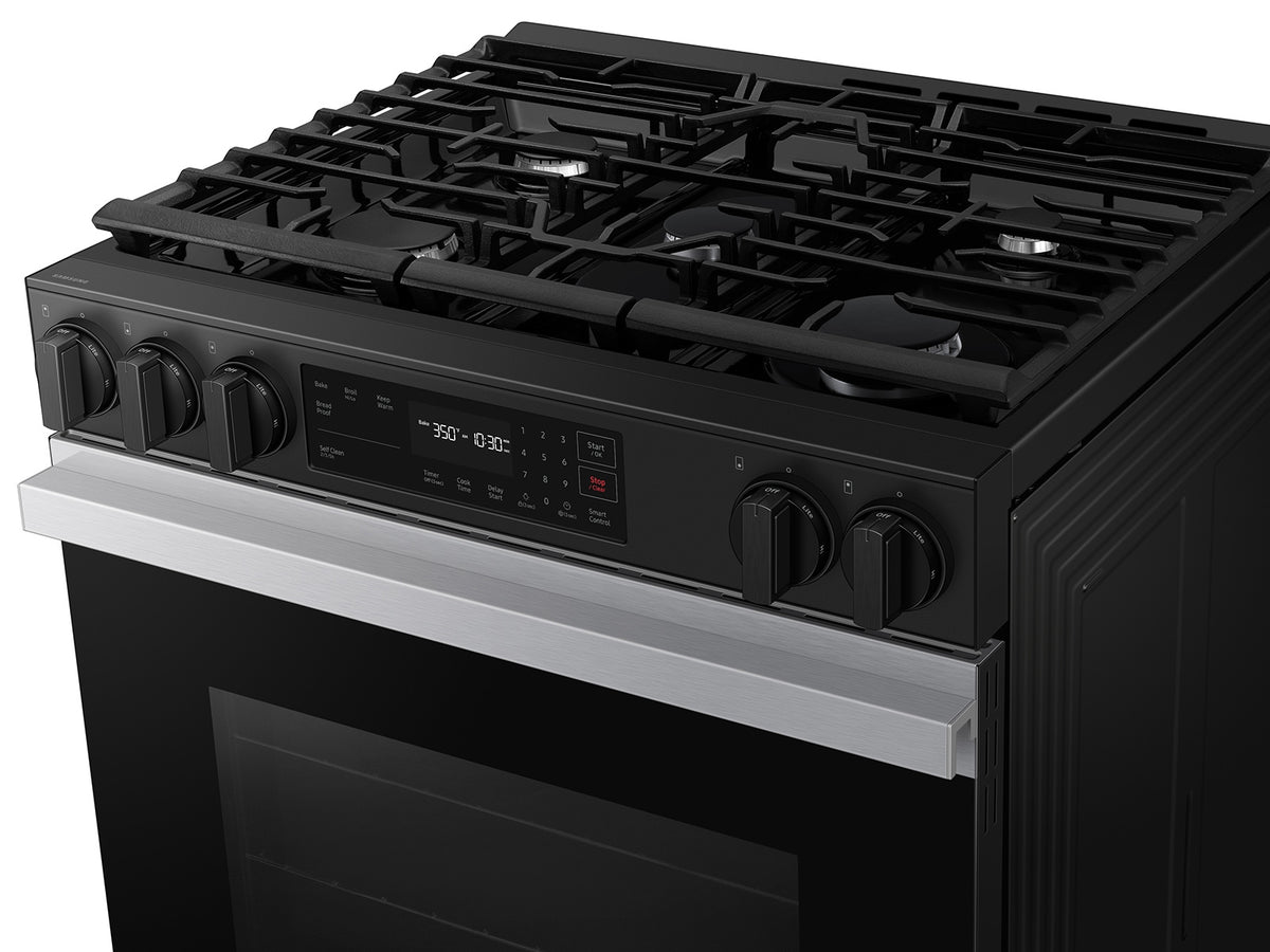 SAMSUNG Fingerprint Resistant | Wi-Fi | 6.0 cu.ft. - Stainless Steel (NSG6DG8100SRAA)