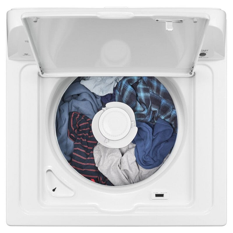 AMANA 3.5 cu. ft. Top-Load Washer with Dual Action Agitator -  (NTW4516FW)