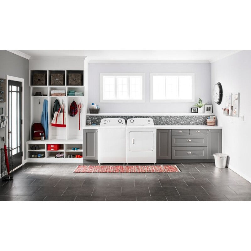 Amana 3.5 cu. ft. Top-Load Washer with Dual Action Agitator - White (NTW4516FW)