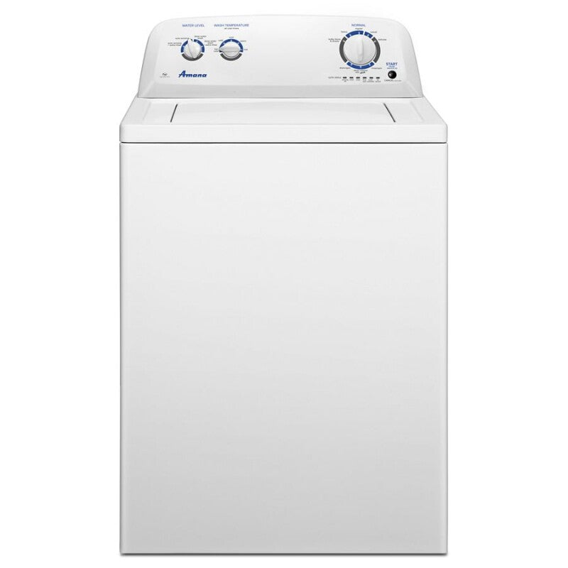 AMANA 3.5 cu. ft. Top-Load Washer with Dual Action Agitator -  (NTW4516FW)