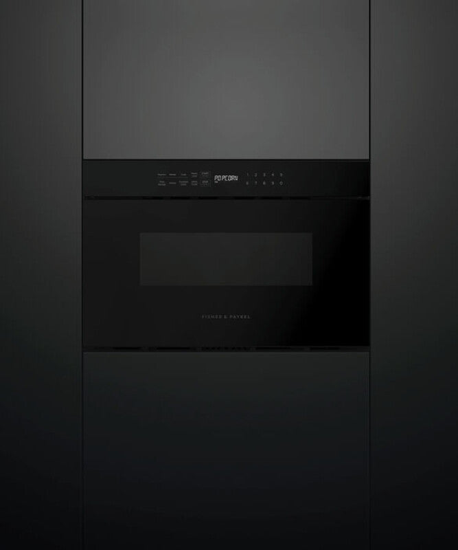 Fisher Paykel Microwave Drawer 24" - Black Glass (OMD24SDB1)
