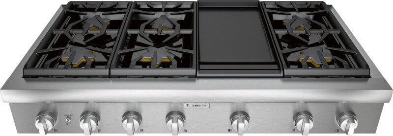 Thermador Gas Rangetop 48" - Stainless Steel (PCG486WD)