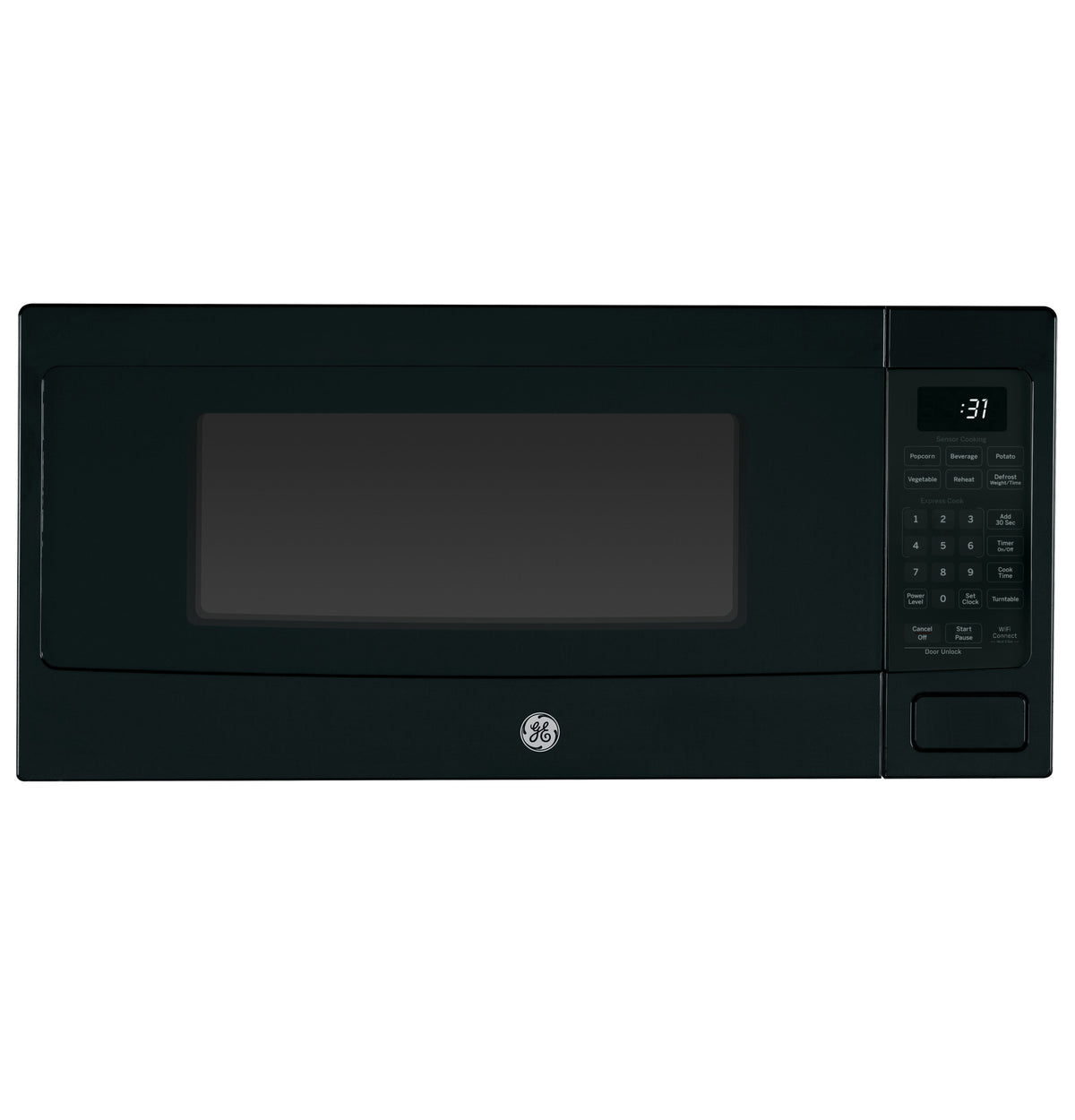 GE Profile 1.1 Cu. Ft. Countertop Microwave Oven - Black (PCHK11S1WBB)