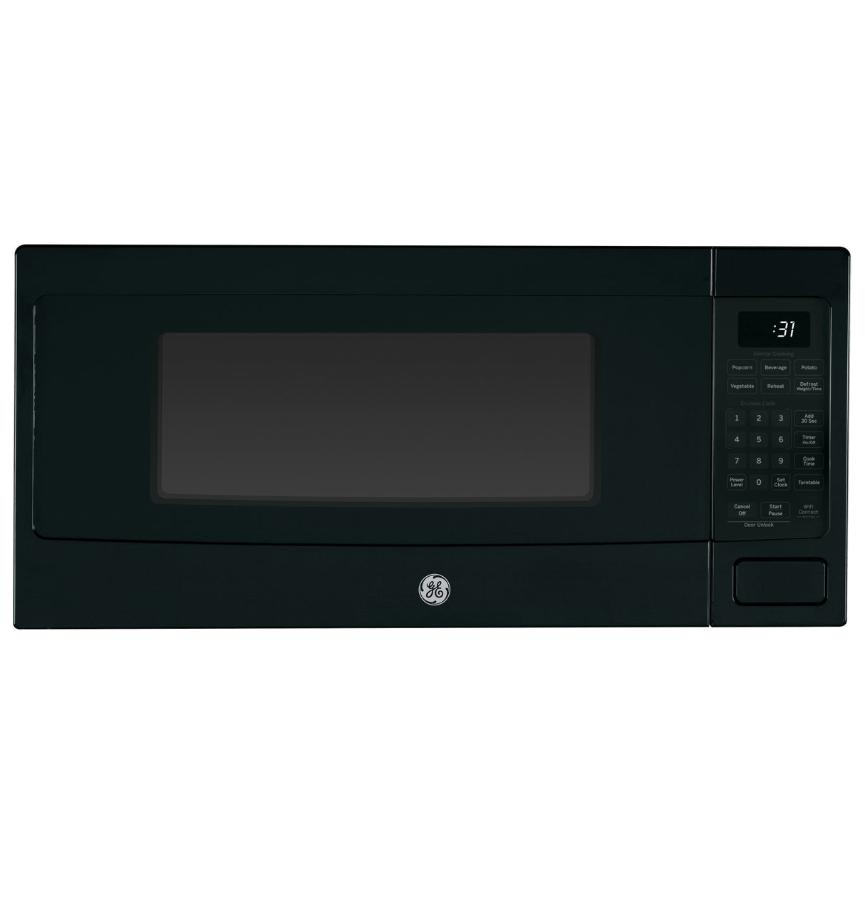 GE Profile 1.1 Cu. Ft. Countertop Microwave Oven - Black (PCHK11S1WBB)