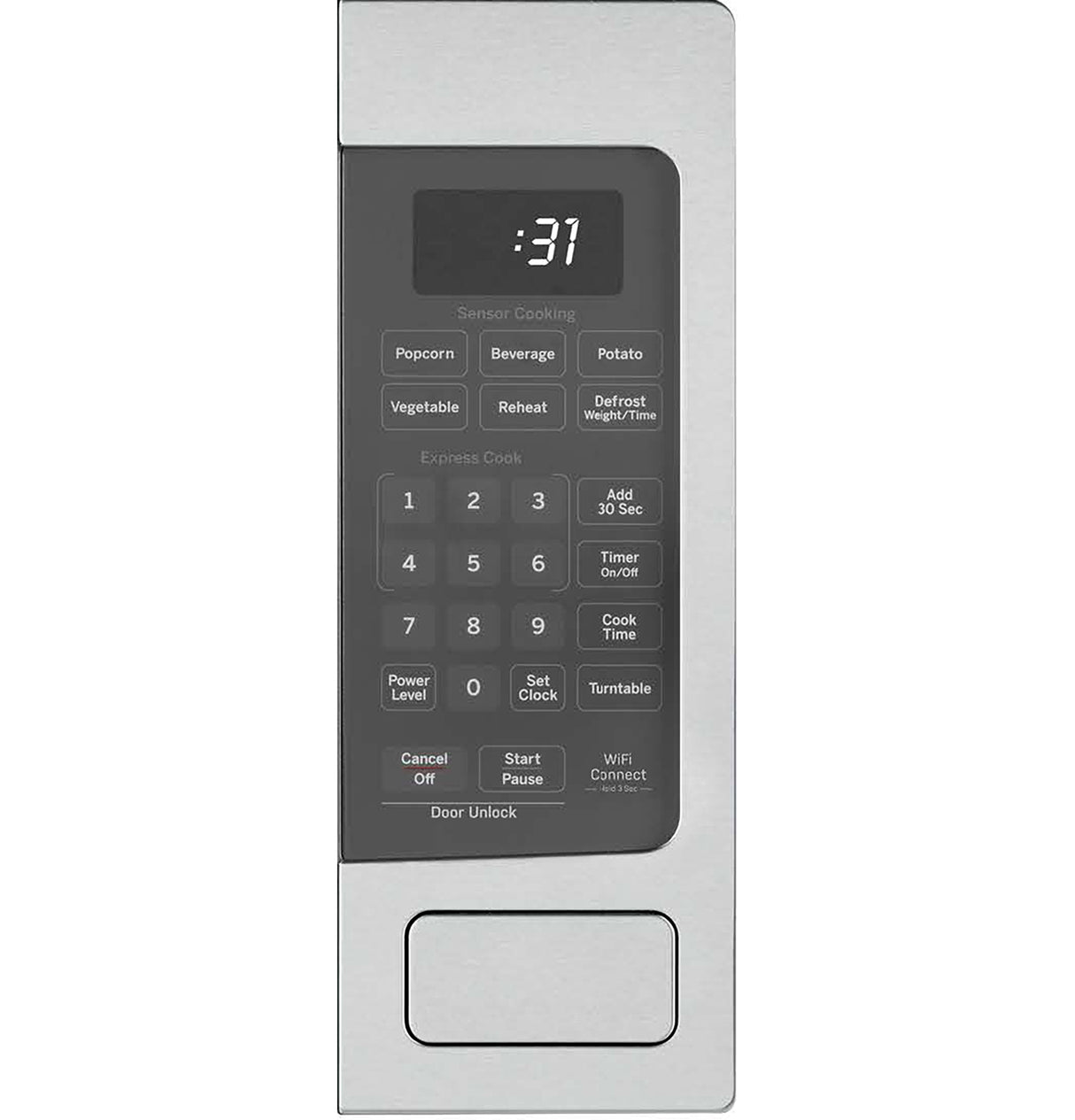GE Profile 1.1 Cu. Ft. Countertop Microwave Oven - Stainless Steel (PCHK11S1WSS)