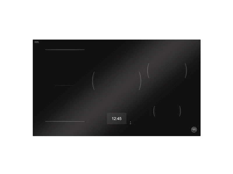 BERTAZZONI 36'' Induction Cooktop with TFT Display Interface - Black Glass (PE365TB)