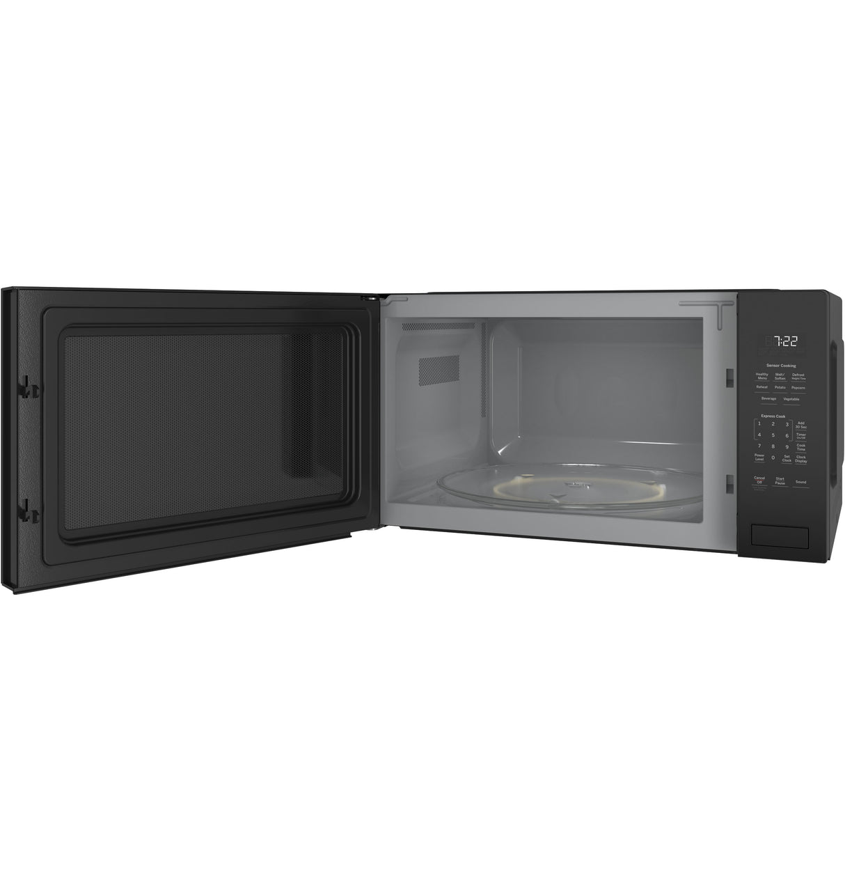 GE Profile 2.2 Cu. Ft. Built-In Sensor Microwave Oven - Black (PEB7227DLBB)