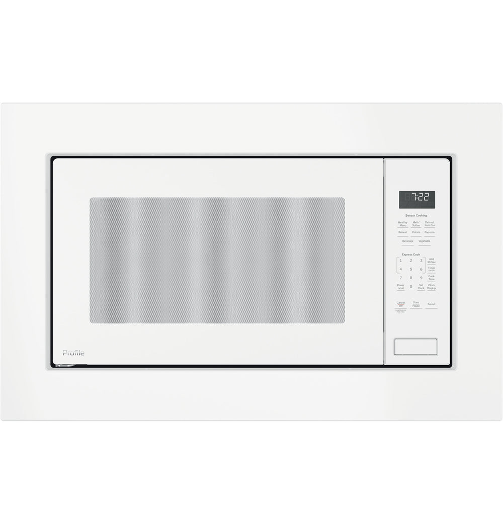 GE Profile 2.2 Cu. Ft. Built-In Sensor Microwave Oven - White (PEB7227DLWW)