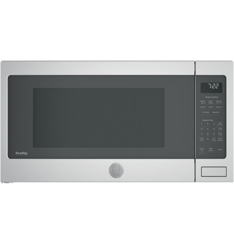 GE Profile 2.2 Cu. Ft. Countertop Sensor Microwave Oven - Stainless Steel (PES7227SLSS)