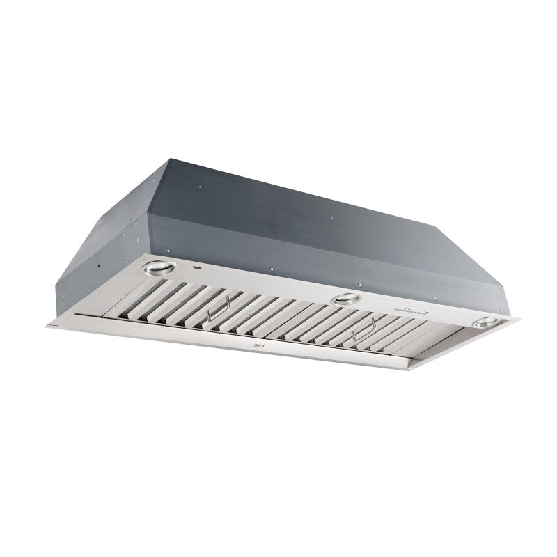 BEST RANGE HOODS 43.4375-INCH BUILT IN POWER PACK RANGE HOOD, STAINLESS STEEL, CHOICE OF EXTERNAL BLOWERS SOLD SEPARATELY (PK22 SERIES) -  (PKEX2245)