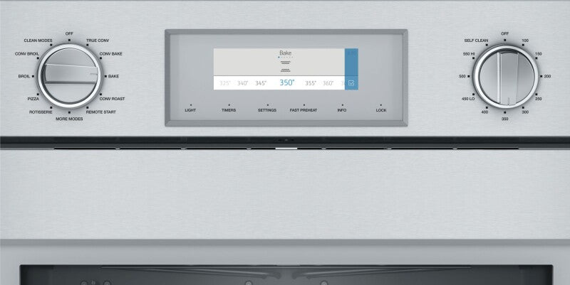 Thermador Professional Single Wall Oven 30" Right Side Opening Door - Stainless Steel (POD301RW)