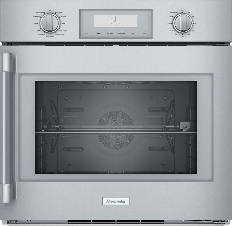 Thermador Professional Single Wall Oven 30" Right Side Opening Door - Stainless Steel (POD301RW)