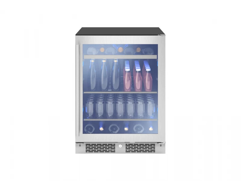 Zephyr 24" ADA Single Zone Beverage Cooler - Stainless Steel (PRB24C01AGADA)
