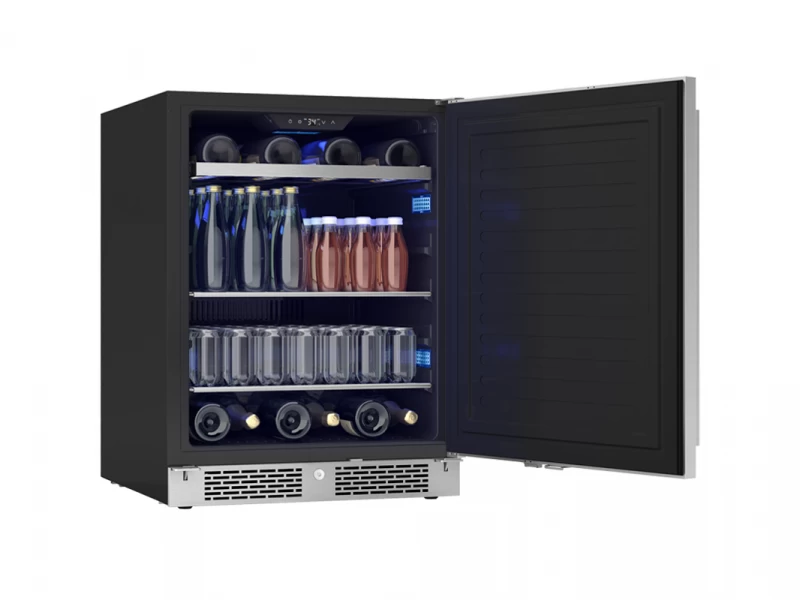 Zephyr 24" ADA Single Zone Beverage Cooler - Solid Stainless Steel (PRB24C01ASADA)