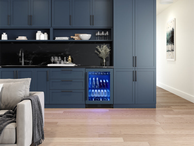 Zephyr 24" Panel Ready Single Zone Beverage Cooler - Panel Ready (PRB24C01CPG)