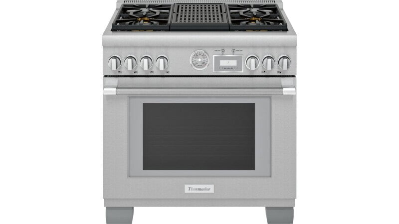 Thermador Dual Fuel Professional Range - Stainless Steel (PRD364WLGU)