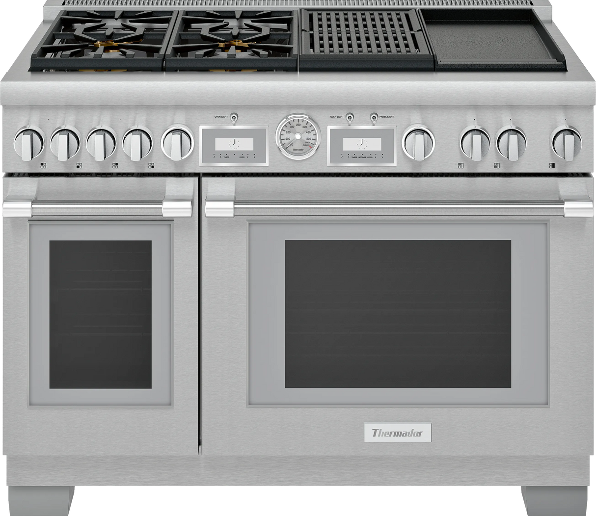 THERMADOR Dual Fuel Professional Range - Stainless Steel (PRD484WCGU)