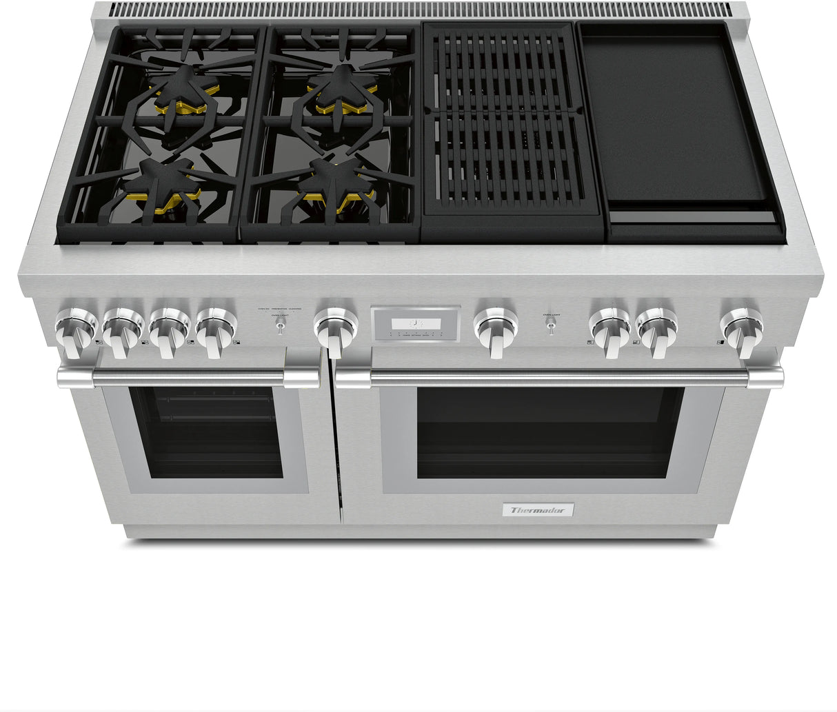 THERMADOR Dual Fuel Professional Range - Stainless Steel (PRD484WCHU)