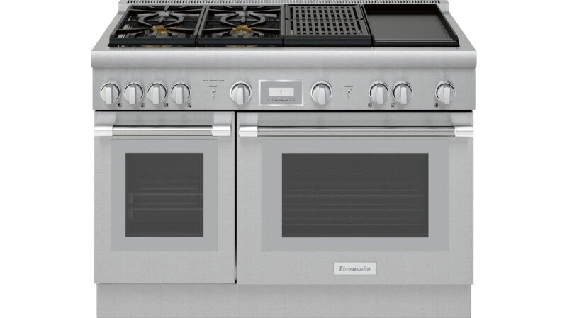 Thermador Dual Fuel Professional Range - Stainless Steel (PRD484WCHU)