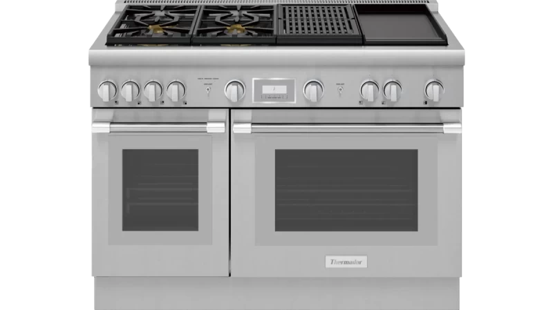 Thermador Dual Fuel Professional Range - Stainless Steel (PRD484WCHU)