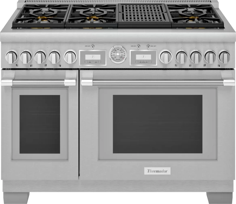 Thermador Dual Fuel Professional Range - Stainless Steel (PRD486WLGU)