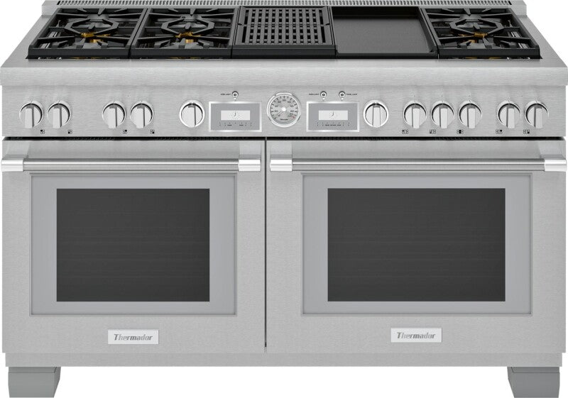 Thermador Dual Fuel Professional Range - Stainless Steel (PRD606WCG)